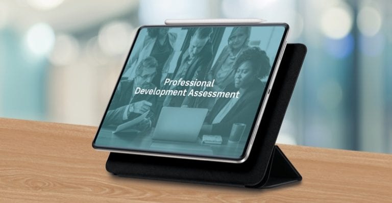 Professional development assessment